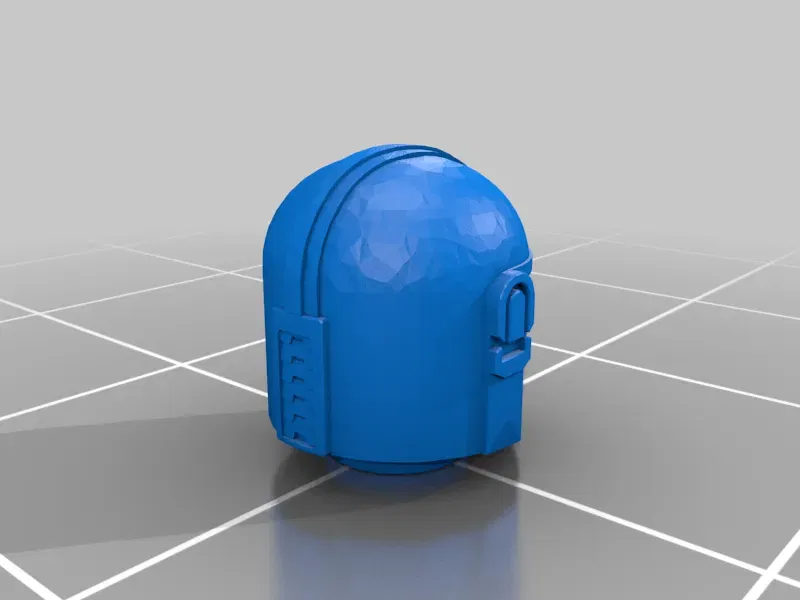 Brick Baby Mandalorian Head - Image 2