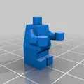 Brick Baby Mandalorian Head - Thumbnail 4