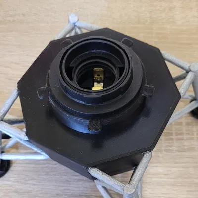 Lunar Lander Threaded Base for Moon Lamp