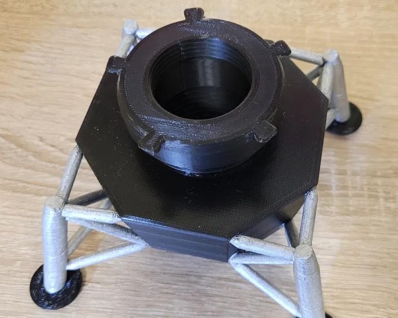 Lunar Lander Threaded Base for Moon Lamp - Image 4