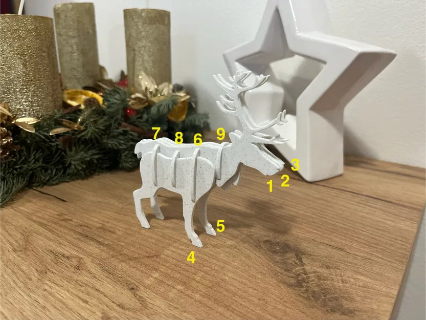 Đồ trang trí Giáng Sinh "Tuần Lộc" - Image 3