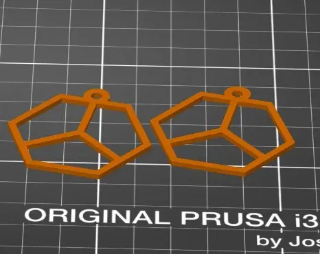 Khuyên Tai hoặc Mặt Dây Chuyền PrusaPeace - Image 3