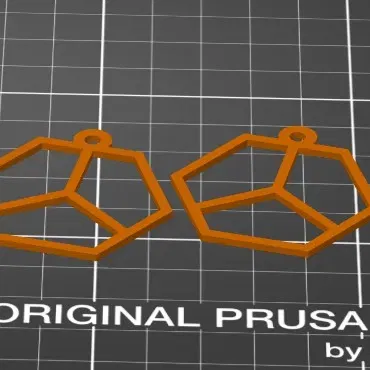 Khuyên Tai hoặc Mặt Dây Chuyền PrusaPeace