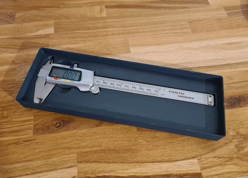 Gridfinity caliper bin horizontal stackable - Image 1