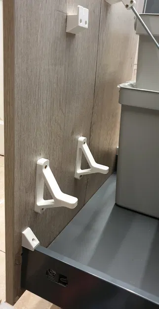 Gá đỡ dưới cho Ikea Hallbar (10L) - Image 3