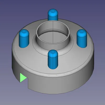 Đế đứng Oral-B iO có chỗ cắm 4 đầu bàn chải