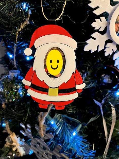 Móc Treo Trang Trí Ông Già Noel Có Chỗ Để Ảnh - Image 1
