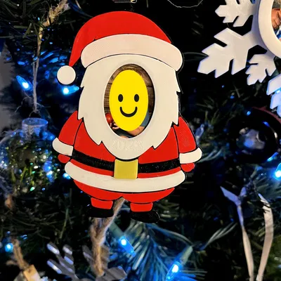 Móc Treo Trang Trí Ông Già Noel Có Chỗ Để Ảnh