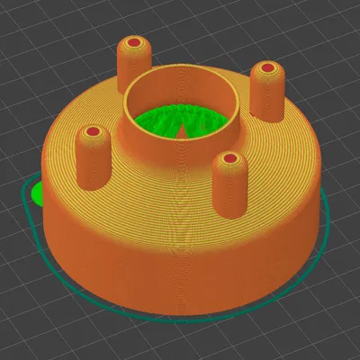 Đế đứng Oral-B iO có chỗ cắm 4 đầu bàn chải