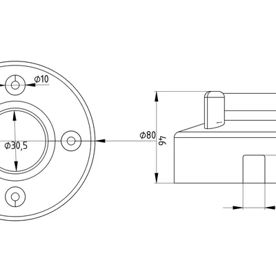 Đế đứng Oral-B iO có chỗ cắm 4 đầu bàn chải