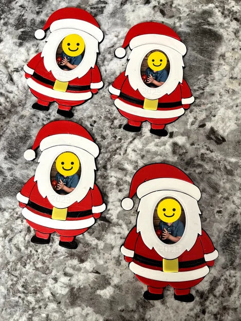 Móc Treo Trang Trí Ông Già Noel Có Chỗ Để Ảnh - Image 2