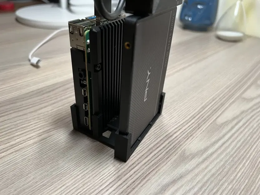 Chân đế đứng cho Raspberry Pi 4 và SSD (Dạng tham số) - Image 3