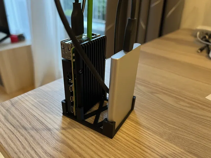 Chân đế đứng cho Raspberry Pi 4 và SSD (Dạng tham số) - Image 7