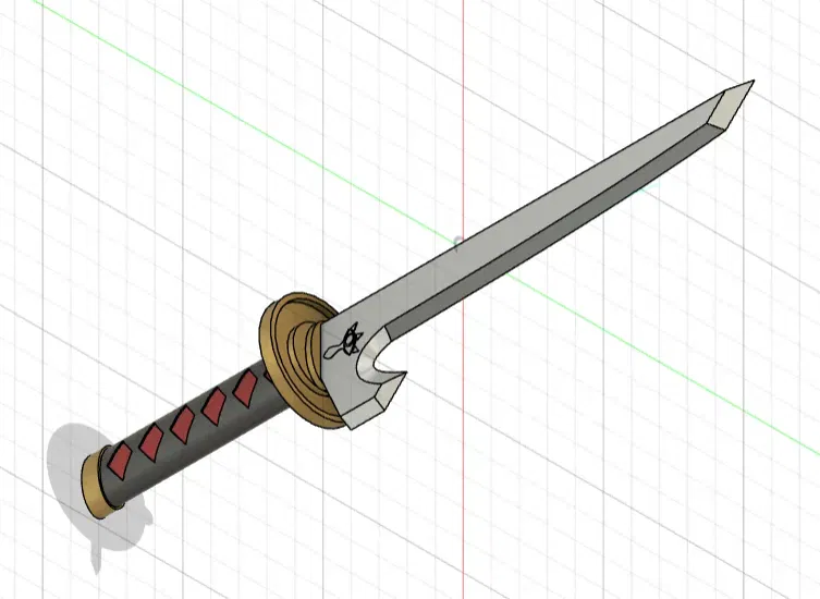 Mô hình Lưỡi kiếm Bát Diện - Image 1