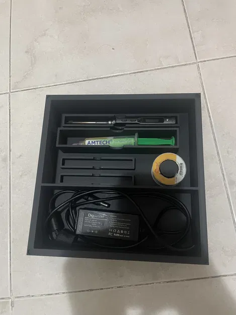TS100 Soldering iron Organizer/Box/Storage - Image 2