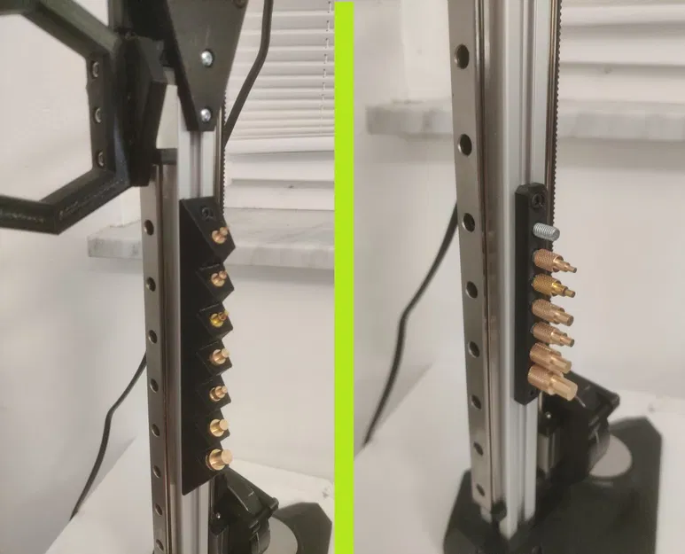 Đế giữ dụng cụ gắn ốc nhiệt - 2 phiên bản - Image 1