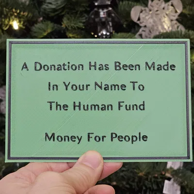 Phép màu Festivus - Quyên góp cho Quỹ Nhân loại