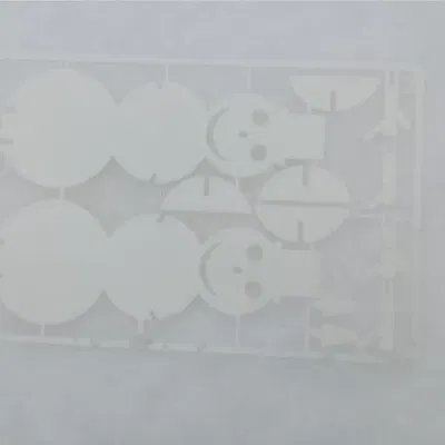 Thiệp người tuyết cho phong bì