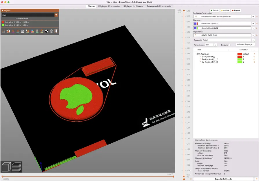 Ly lót ly hình quả táo 2 màu - Image 2