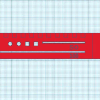 Khuôn Vẽ Đánh Dấu Trang Sách Bullet Journal (BuJo)
