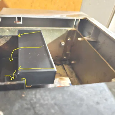 Bộ Kéo Dài Khay Hứng Nước Máy Pha Cà Phê Gaggia GD Compact