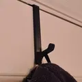 Door hook for coats and jackets - Thumbnail 1