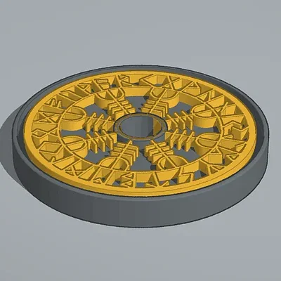 Mặt dây chuyền Viking Coin 1