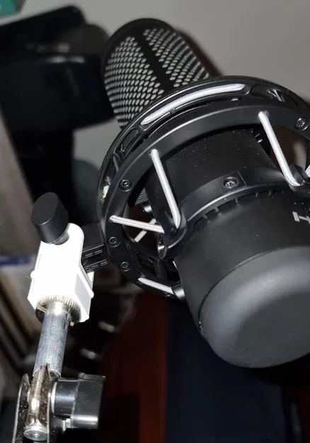 HyperX QuadCast Boom Arm Adapter remix 5/8 inch (widened to allow original spacers - 10mm) - Image 3