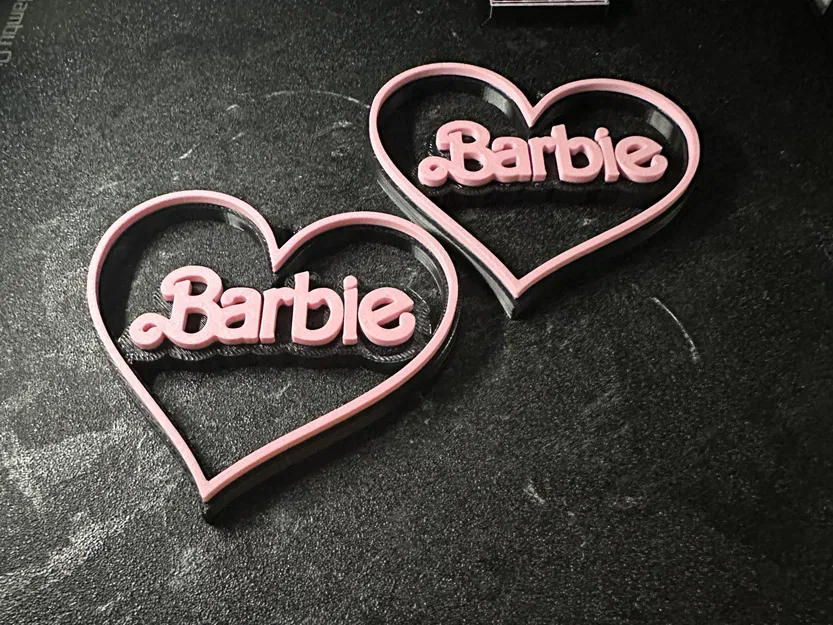Barbie Heart Earrings - Image 2