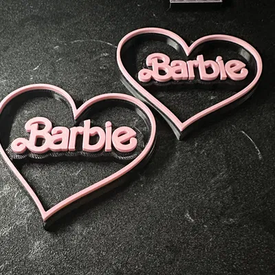 Barbie Heart Earrings