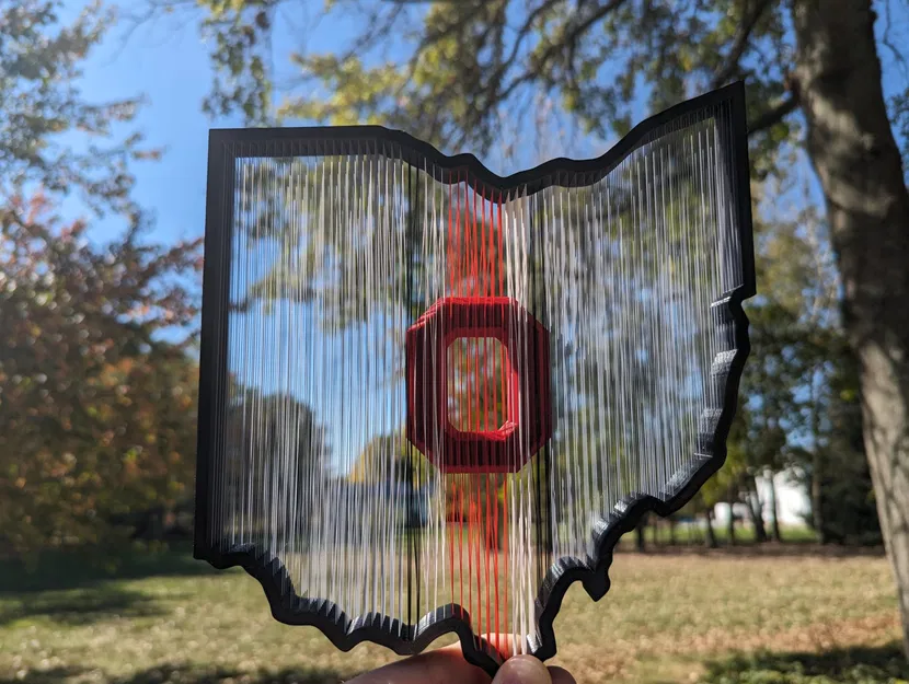 Tranh Dây Nghệ Thuật Bang Ohio - Image 2