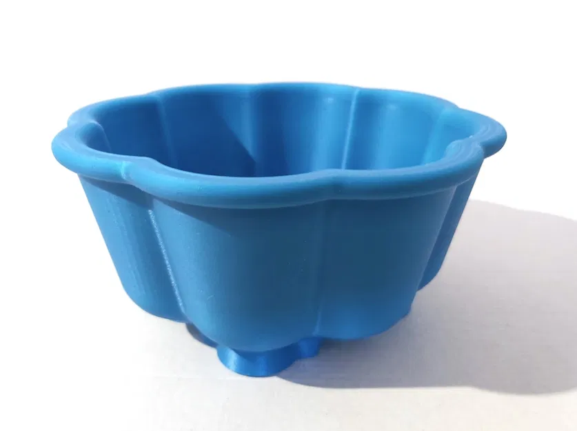 Bonsai pot 22 octagonal rounded lotus 182x182x87mm - Image 2