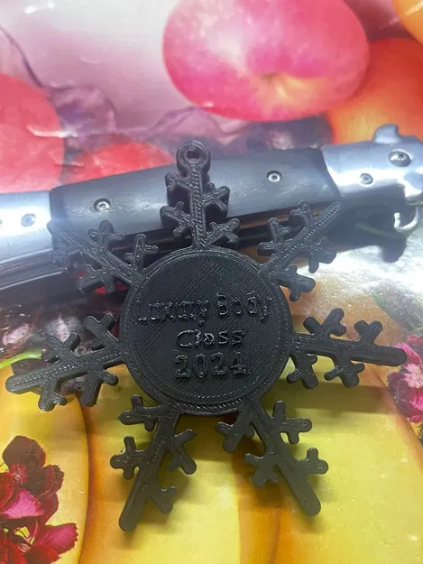 Bông Tuyết Với Chữ Tùy Chỉnh - Image 1