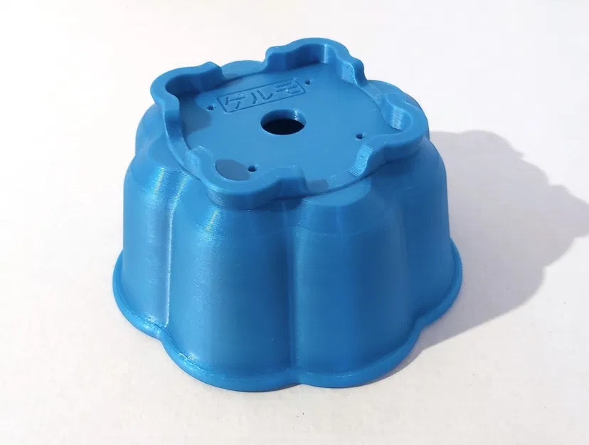 Bonsai pot 22 octagonal rounded lotus 182x182x87mm - Image 3