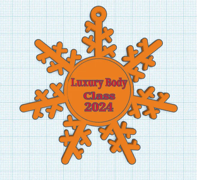 Bông Tuyết Với Chữ Tùy Chỉnh - Image 2