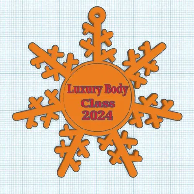 Bông Tuyết Với Chữ Tùy Chỉnh