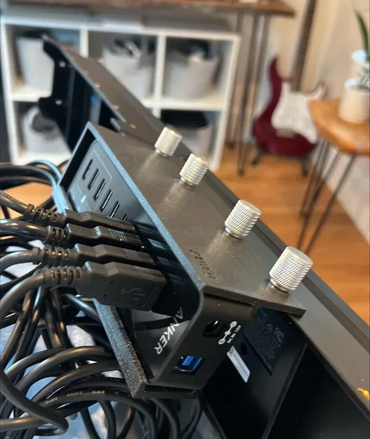 Anker USB Hub Mount to Logitech G Instrument Panel - Image 1