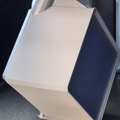 Subrack model bottom side