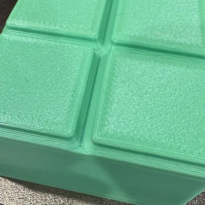 2x2x6 Post It Note Holder (Without Magnet Holes)