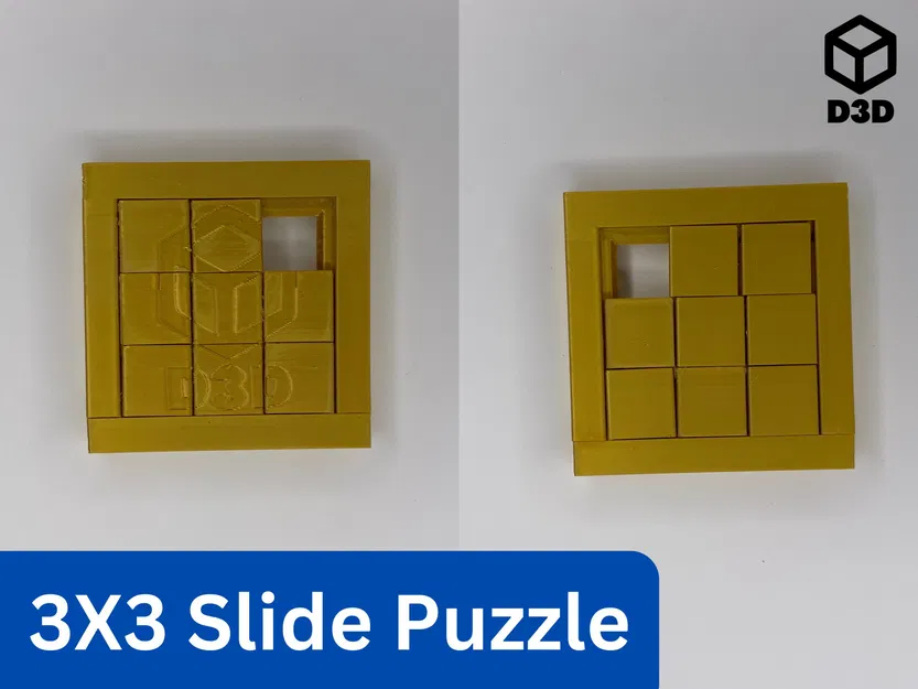 Trò chơi xếp hình trượt 3x3 - Image 1