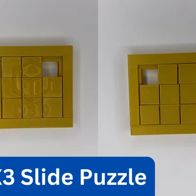 Trò chơi xếp hình trượt 3x3