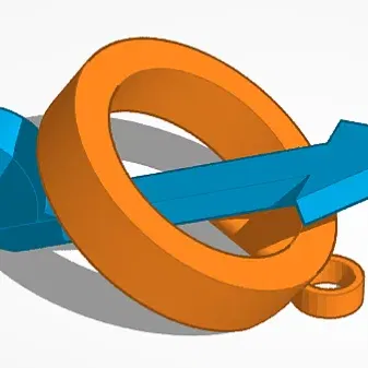 Móc khóa "Whoopdeedoo"