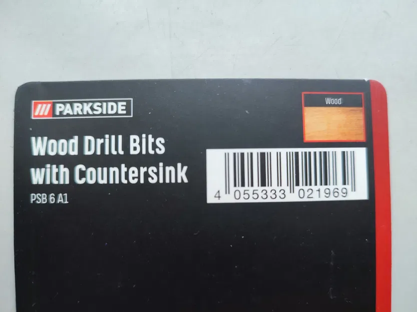 Drill with countersink box/Krabička na vrtáky se záhlubníkem z Lidlu (Parkside PSB 6 A1) - Image 3