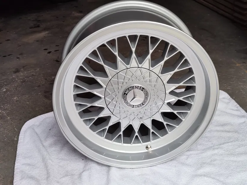 Nắp Trung Tâm Mâm Xe Hợp Kim Rial Mesh - Image 1