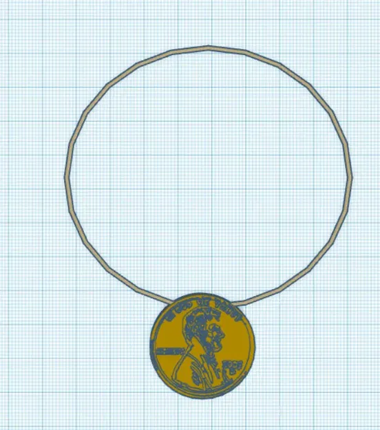 Vòng Cổ Đồng Xu Penny - Image 1