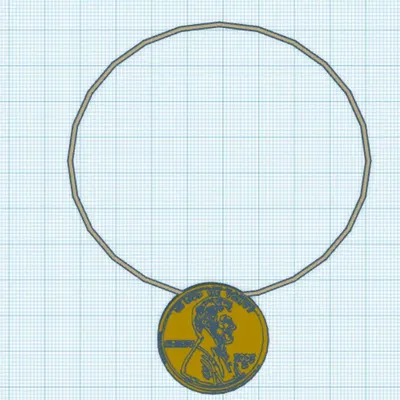 Vòng Cổ Đồng Xu Penny