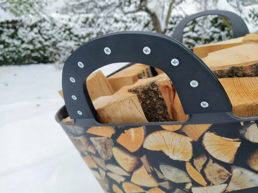 Tay cầm thay thế cho rổ củi - Image 3