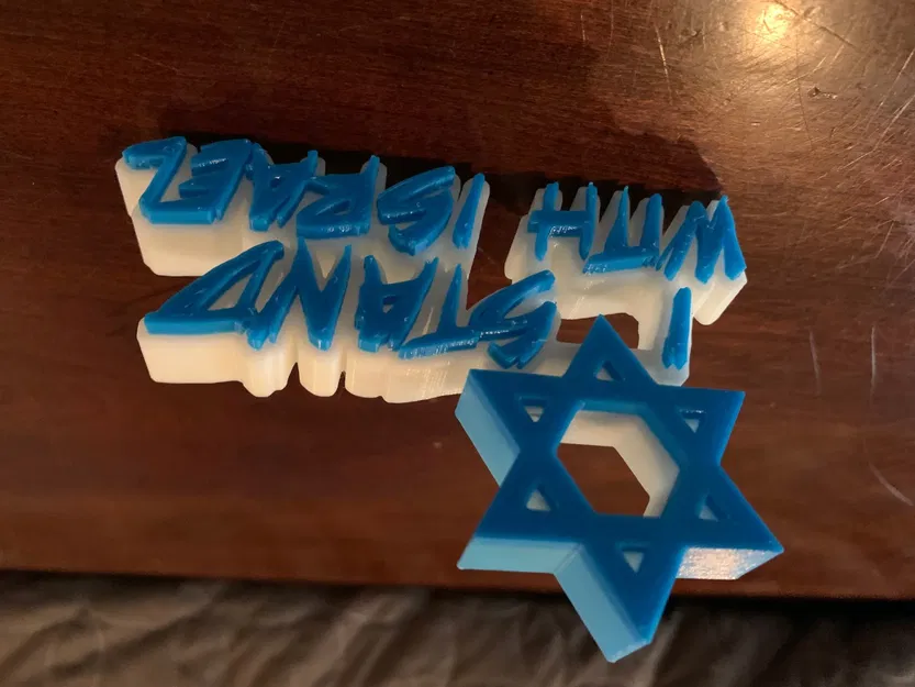 Mô Hình Để Bàn Ủng Hộ Israel - Image 1