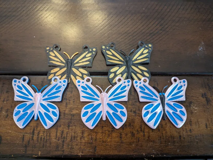 Móc Treo Trang Trí Hình Bướm - Image 1