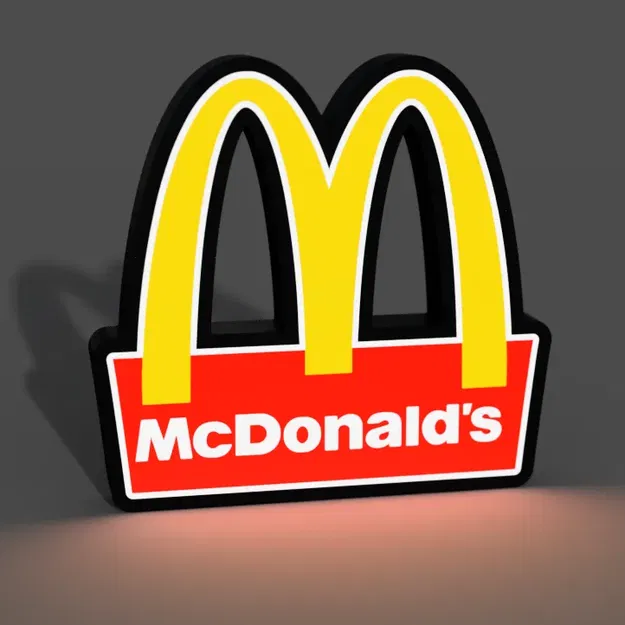 McDonald's Lightbox LED Lamp - Image 3